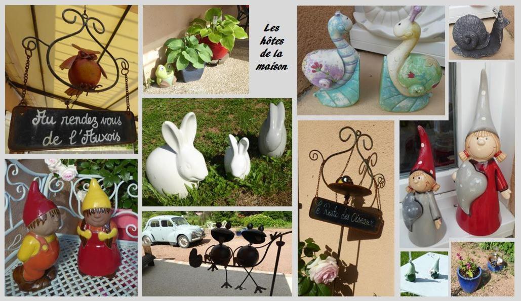 Au Rendez Vous De L'Auxois B&B Essey エクステリア 写真